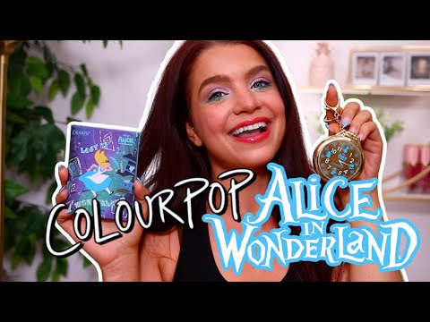 COLOURPOP ALICE IN WONDERLAND REVIEW + SWATCHES