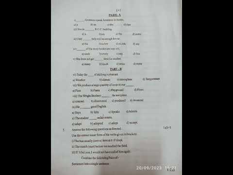 Half Yearly Question Paper 2023-24 ll ENGLISH ll Class X ll Goalpara District ll #shorts #ytshorts