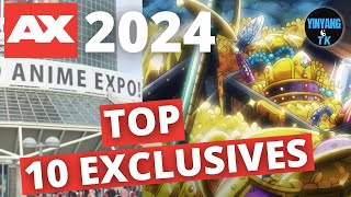 Top 10 Anime Expo 2024 Exclusives