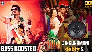 Jingunamani_[BASS🎧 BOOSTED] Song Tamil || Jilla Movie | Vijay || D lmman Musical #tamil #vijay