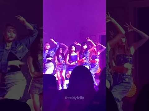 “Pretty Psycho” - PURPLE KISS in Nashville (shorts ver.) #purplekiss #shorts #kpop