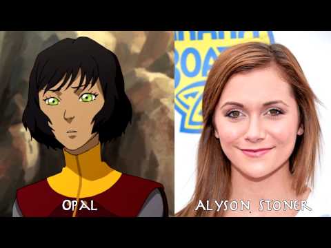 The Legend of Korra - Characters and Voice Actor (Book 1~4)