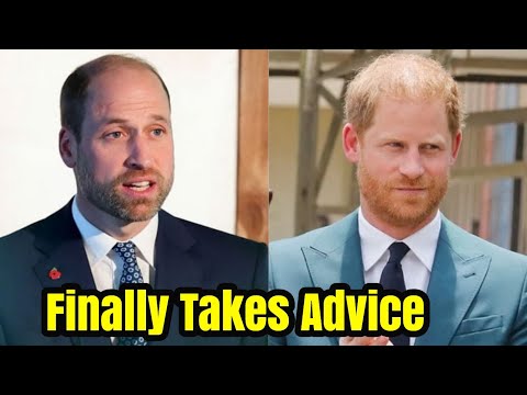 Prince William finally takes brother Prince Harry's advice in major move