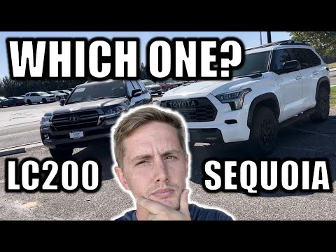 Let’s Compare… 2024 Toyota Sequoia TRD Pro or 2021 Land Cruiser Heritage Edition