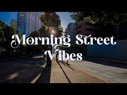 Morning Street Vibes ☀️ Japanese Lofi Mix for Relaxation and Focus