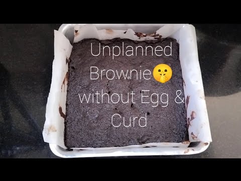 Brownie Without egg #eggless #egglessbrownierecipe #egglessbrownietamil #chocolatecake #easybrownies