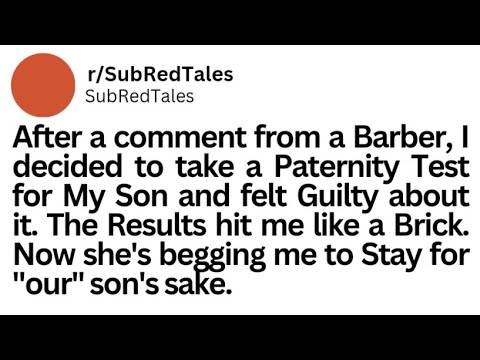 After a comment from a Barber, I decided to take a test for my son and the results.. #redditupdate