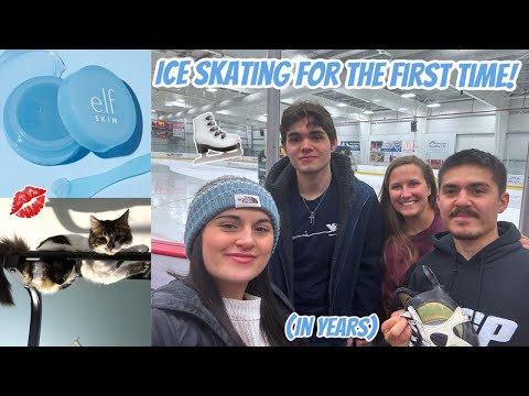 Ice Skating Vlog | e.l.f. Product Review!