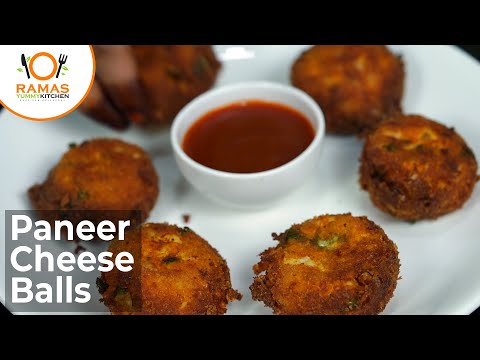 Cheese Paneer Balls Recipe in Tamil - Paneer Recipes -Healthy Paneer Snacks