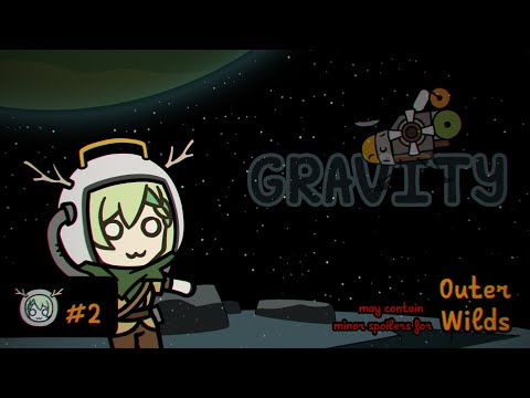 Fauna loses ship to gravity / Kirin Pilot #2 (Hololive/Outer Wilds animation)