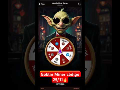 🔥Goblin Miner Código 25/11🔥#goblin #crypto https://t.me/GoblinMine_bot/start?startapp=1583526584