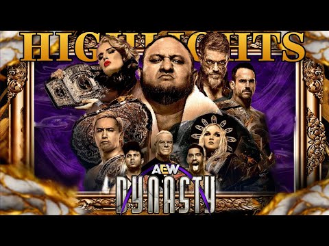 AEW DYNASTY 2024 - HIGHLIGHTS.