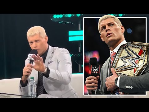 Cody Rhodes Panel At WWE World In Philadelphia - WrestleMania 40 Weekend