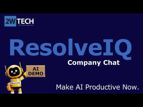 ResolveIQ Demo - Company Chat