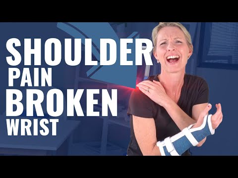 4 Tips to STOP Shoulder Pain After a Broken Wrist or Hand injury