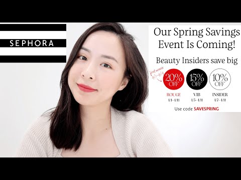 ❤️2022丝芙兰8折清单｜Sephora Sale｜超多新品｜丝芙兰护肤爱用｜Sephora Spring Savings Event