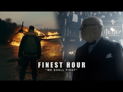 Dunkirk Darkest Hour Fan Edit - "We Shall Fight" (Finest Hour)