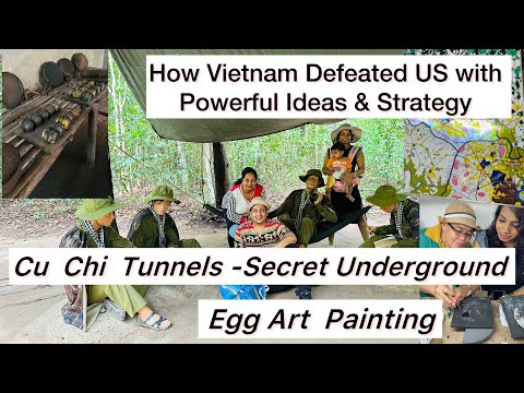 Vietnam War Booby TrapS\ HOI CHI MINH TOUR \ Cu Chi Tunnels Tour Vietnam / How Vietnam Defeated US?