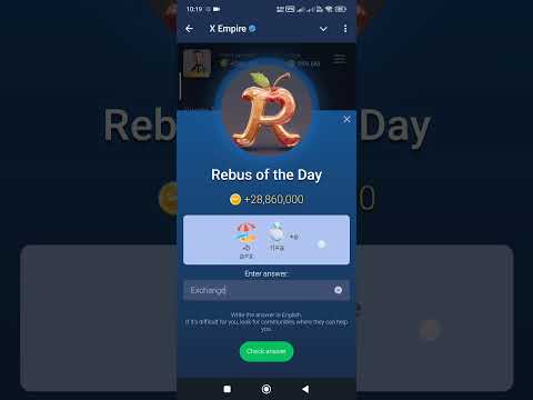 Rebus Of The Day 29 September #rebusoftheday #xempireyoutubecode #xempireairdrop #xempirerebus