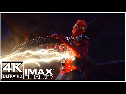 All Tobey Spider Man Fight Scenes IMAX 4K | No Way Home