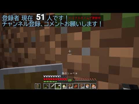 【マイクラ】まったり50人ありがとう配信【java版】