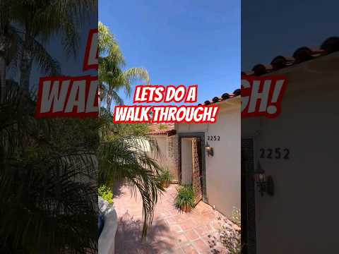 Walk through Spanish Style Home Tour ! #hometour #virtualtour #shortsclip