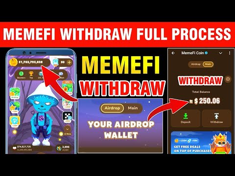 How to withdraw MEMEFI Airdrop ($MEMEFI) Token to OKX