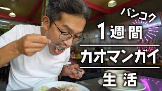 【バンコク】1週間で14店舗のカオマンガイを食べ巡りました｜ピンクのカオマンガイ、緑のカオマンガイetc...