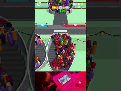 Escalators extremely Funny gameplay #1046 #shorts #funny #satisfying