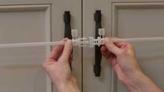 Kiscords Childproof Cabinet Lock for Handles Instructional Video