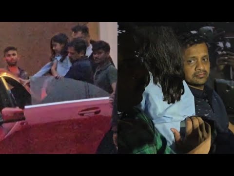 Bunny Vas safely moving Allu Ayaan, Allu Arha after the House Attack | Allu Arjun | Gulte