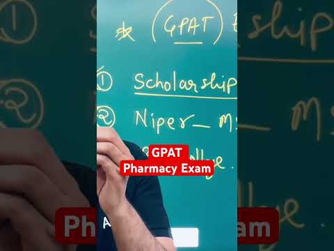 Gpat 2024 || pharmacy exam #amarsayaracademy