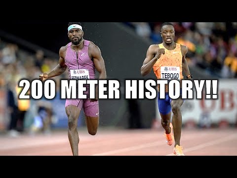 We Just Witnessed 200 Meter HISTORY!