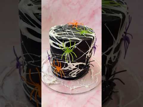 Marshamallow web cake 🕸️