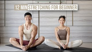 12 MIN FULL BODY STRETCH I improve flexibility & mobility, for tight muscles