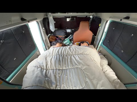 Car Camping | Yamagata, Japan | Nights in the Camper Van | Minivan Life