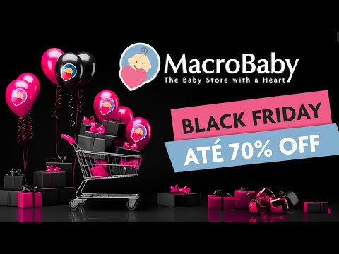 Carrinho e Cadeirinha de Bebê Black Friday 2023, na Melhor Loja de Enxoval de Bebê MacroBaby