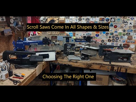 Scroll Saws Come In All Shapes And Sizes, Choosing The Right One