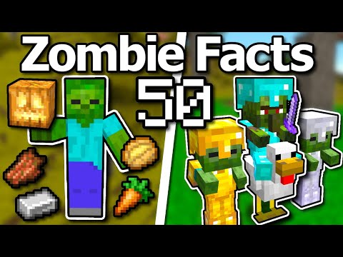 50 Zombie Facts You Didn't Know About In Minecraft