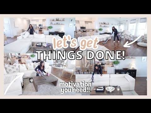 LET'S GET THINGS DONE AROUND MY HOME | MOTIVATION YOU NEED TO GET MOVING // LoveLexyNicole