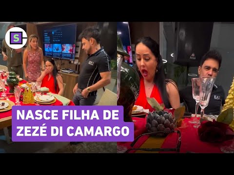 Presente de Natal: nasce Clara, filha de Graciele Lacerda e Zezé Di Camargo.