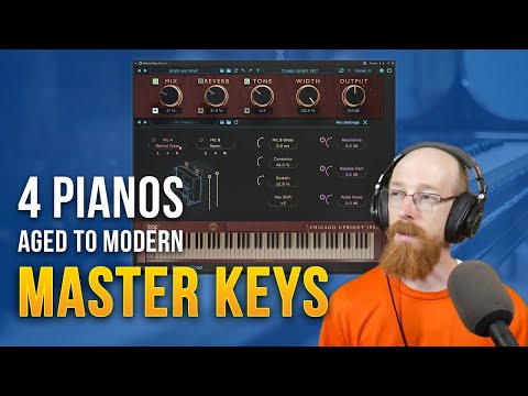 Boz Master Keys 4 Pianos Aged to Modern + GIVE AWAY | Eric Burgess