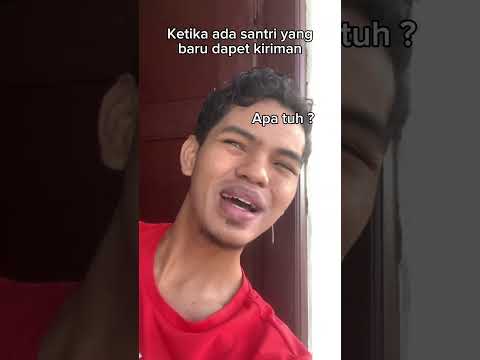 Santri dapet kiriman