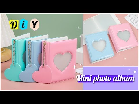 How to make mini BTS album _ DIY BTS mini album at home _ how to make mini album