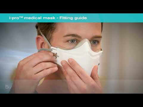 How to fit the i-Pro™ medical mask from Intersurgical