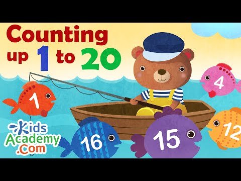 Learn Numbers up to 20 for Preschool and Kindergarten. Counting with Kids Academy