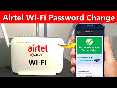 wifi ka password kaise change kare | airtel wifi password change kare | airtel fiber password change