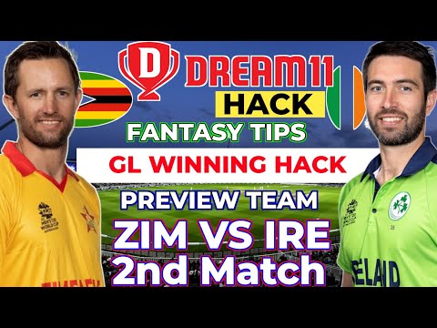 ZIM vs IRE Dream11|ZIM vs IRE Dream11 Prediction|ZIM vs IRE Dream11 Team| Fantasy Plan