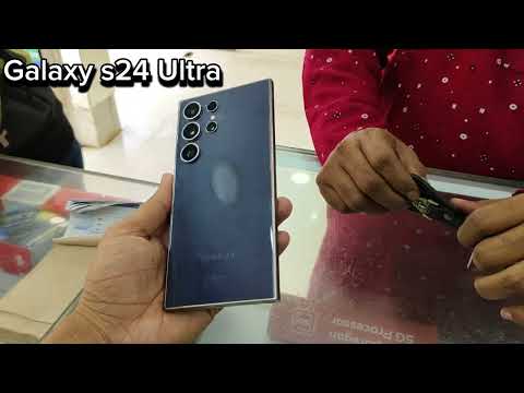 Samsung Galaxy s24 ultra unboxing.