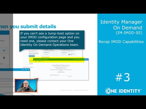 On Demand Services | #2 IMOD-SE | (3) Recap IMOD Capabilities